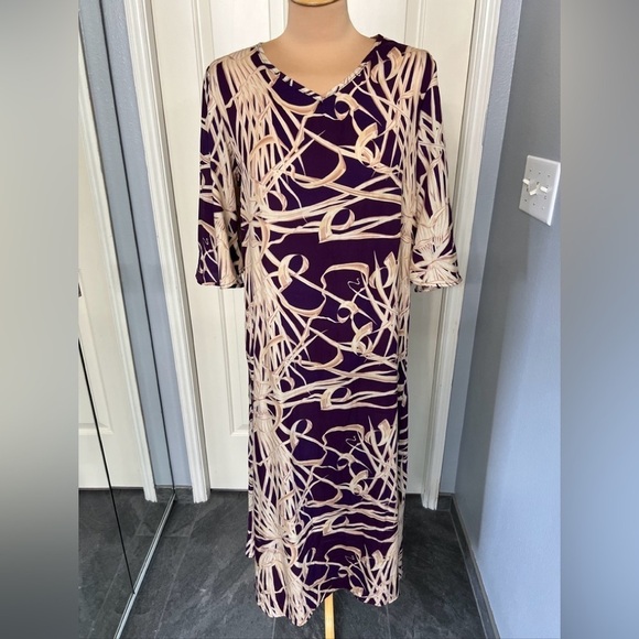 David Shepard Hawaii MIDI Dress - Picture 1 of 10